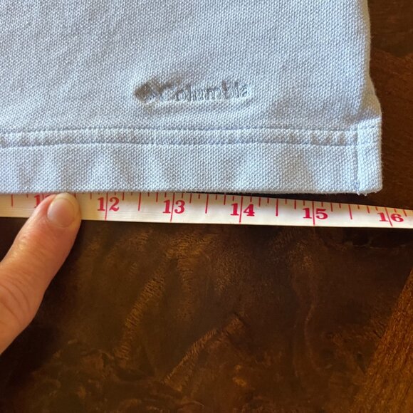 Light Blue Size Medium Columbia Tank Top with adjustable spaghetti straps - Picture 5 of 8